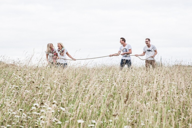 Steffi, Jana, Alex und der Robert 0155