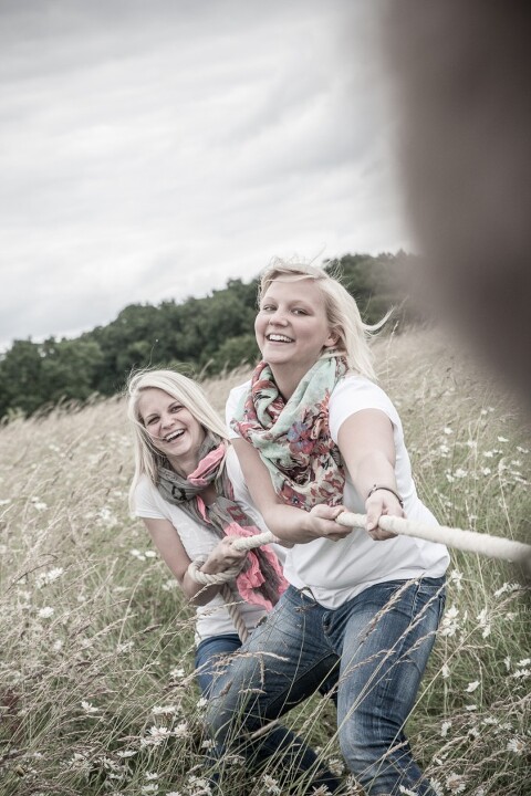 Steffi, Jana, Alex und der Robert 0159