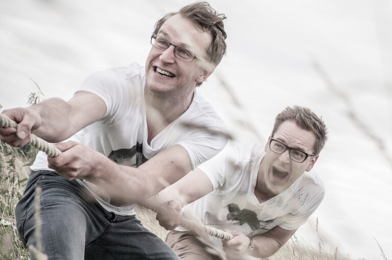 Steffi, Jana, Alex und der Robert 0170