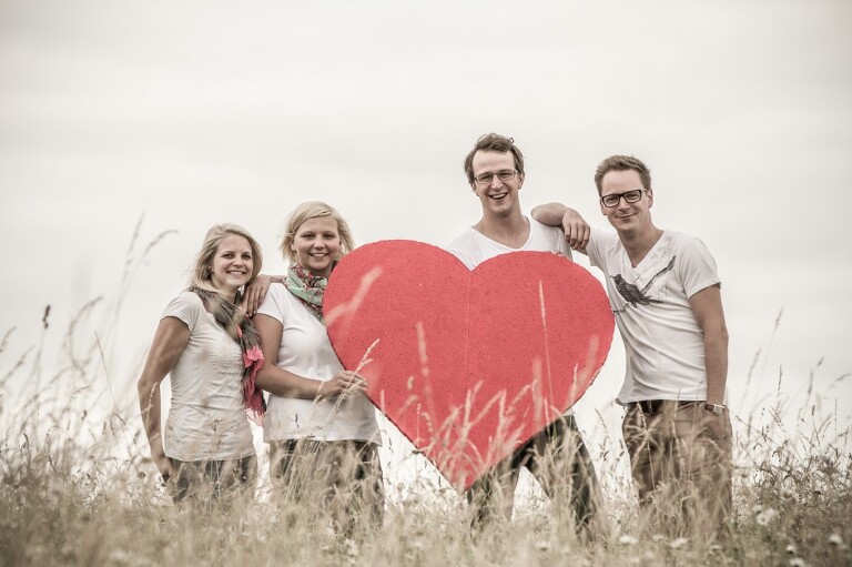 Steffi, Jana, Alex und der Robert 0185