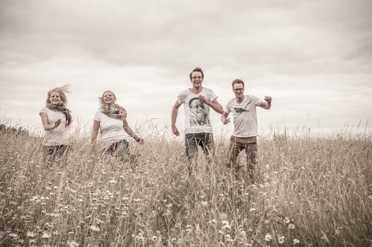 Steffi, Jana, Alex und der Robert 0194