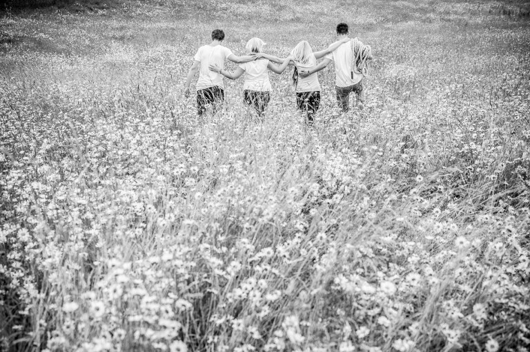 Steffi, Jana, Alex und der Robert 0219